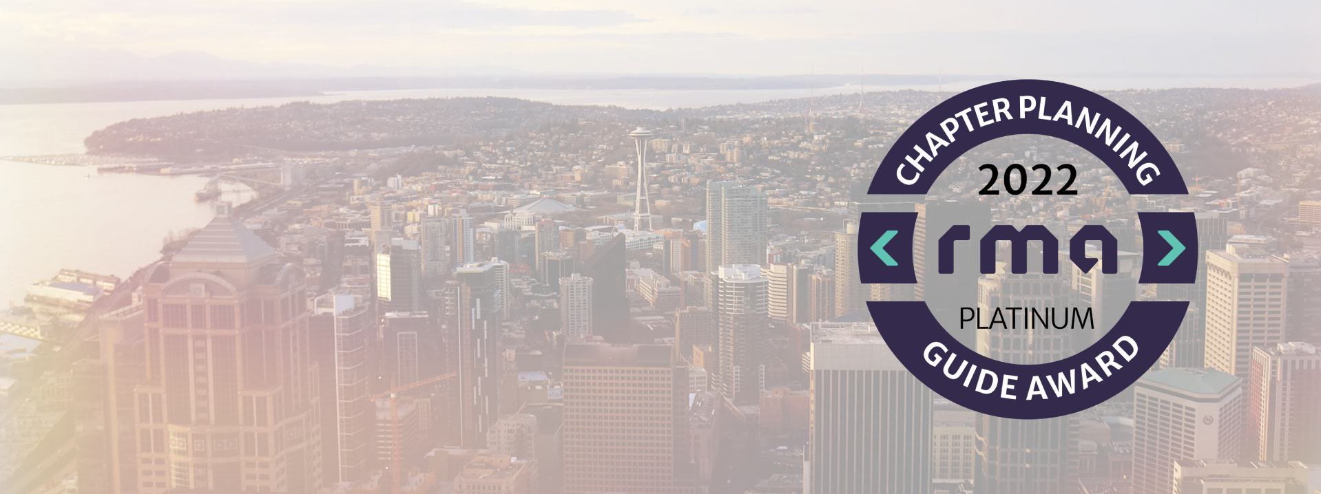 Seattle overview with an awards winning logo